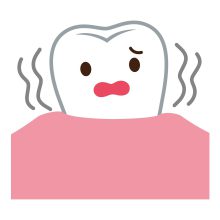 歯の動揺度の検査
