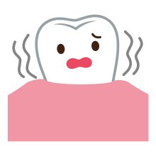 歯の動揺度の検査